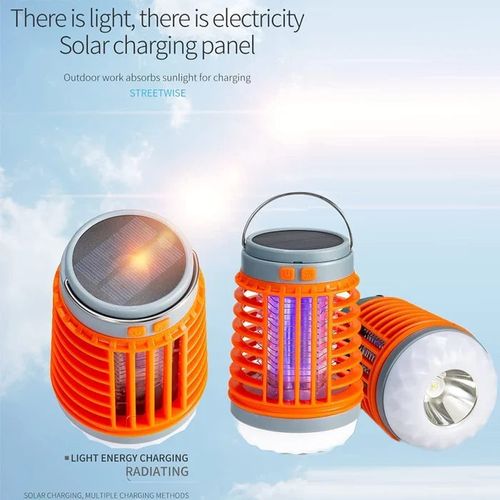 ✨ Multifunctional Solar camping Mosquito Killer Lamp