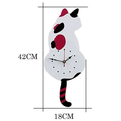 Nordic Pet Wagging Tail Wall Clock