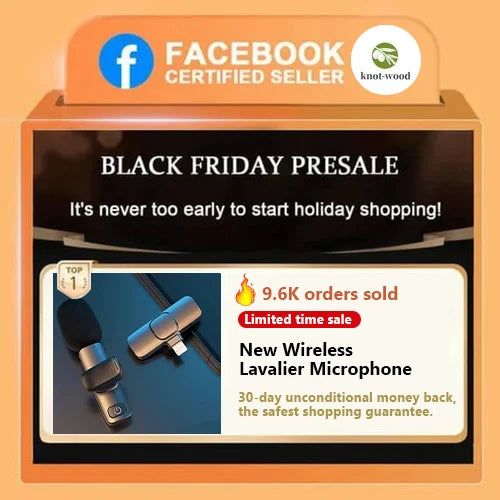 New Wireless Lavalier Microphone