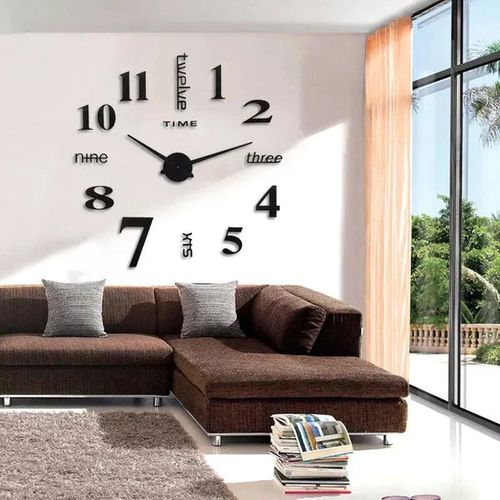 DIY Modern Punch Free Wall Clock