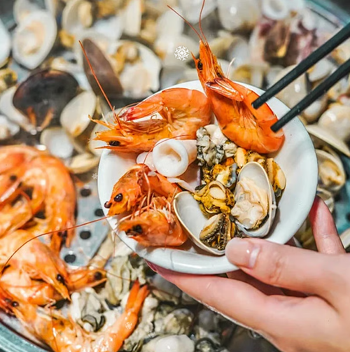 Silver Stainless Steel Steamer Rack with Stand for Cooking