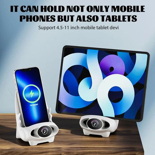 ✨2024 New ✨-Mini chair wireless fast charger multifunctional phone holder