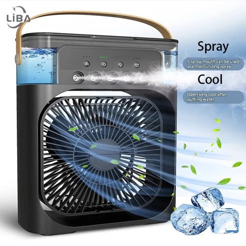 LED Light Mist Cooling Purifier Desktop Humidifier