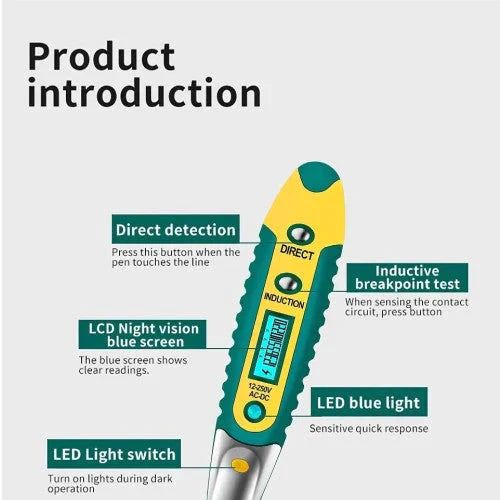 【Ideal electrician gift】Non-contact voltage tester tools