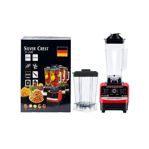 Silver Crest 2L - 4500Watt - Commercial Blender - Red