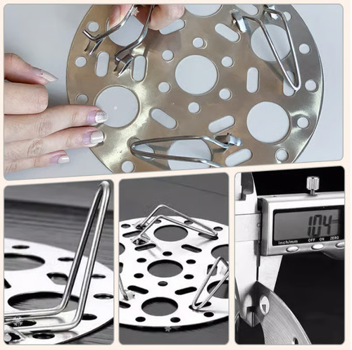 Silver Stainless Steel Steamer Rack with Stand for Cooking