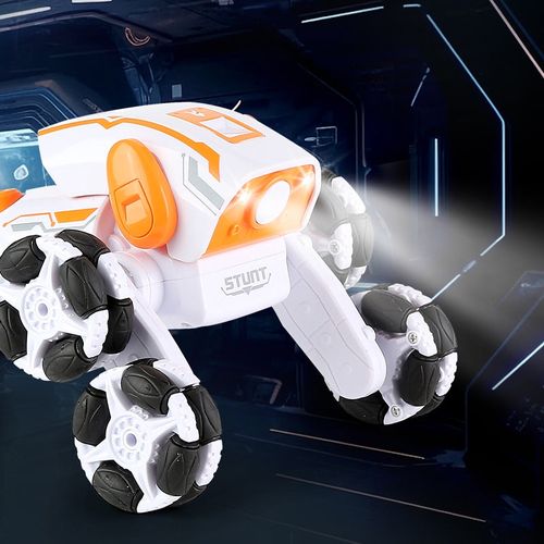 Electric intelligent 8 wheels robot dog