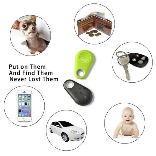 Mini Fashion Smart Dog Pets Bluetooth 4.0 GPS Tracker Anti Lost Alarm Tag Wireless Child Bag Wallet Key Finder Locator