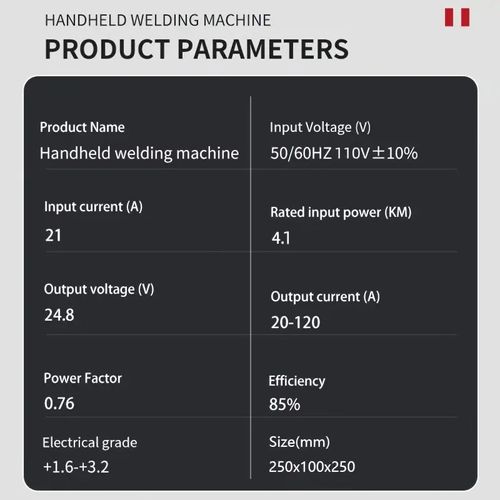 Intelligent Handheld Arc Welder - 110V, 4600W, Fully Automatic, Smart Welder for Home Use