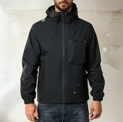 Men's Outdoor Sports Solid Color Jacket
