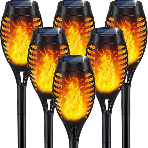 💖 Outdoor Garden Torch Solar Lights 🏡💡