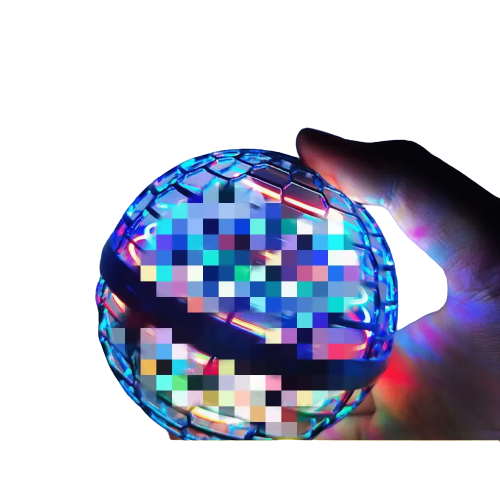 Nova Pro Magic 360 rotação pairar mini drone LED bola voadora orb brinquedo girador voador bola bumerangue