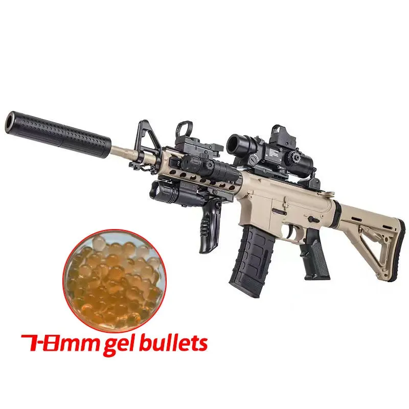 M16 bala macia munição macio blaster brinquedo arma brinquedo elétrico arma gel splatter blaster armas