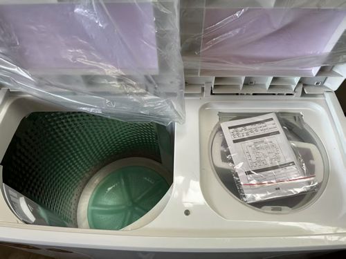 Double drum washing machine