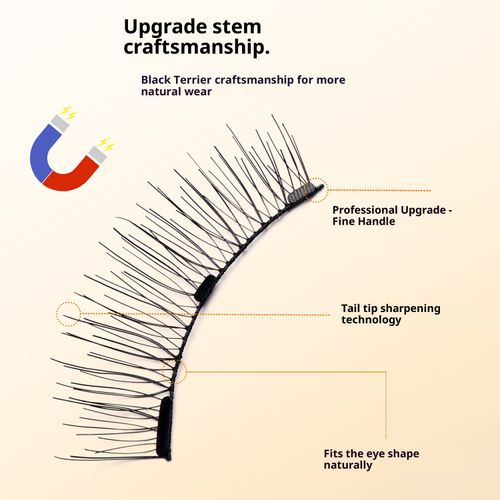 🙋‍♀️Magnetic glue-free false eyelashes
