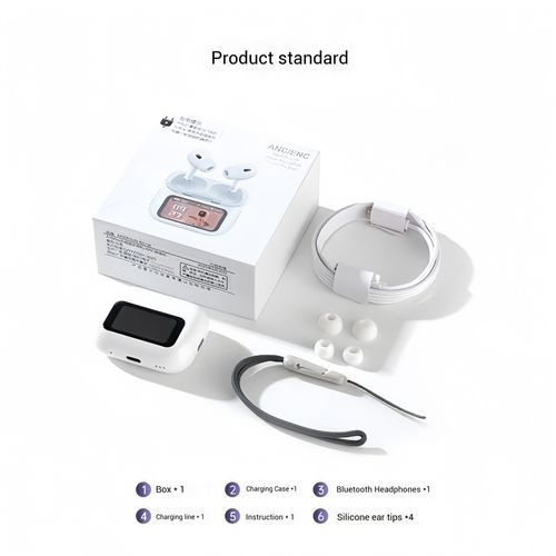 Smart Touchscreen Bluetooth Headphones