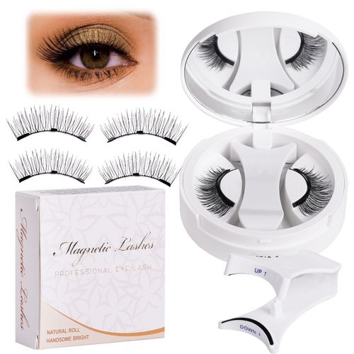 🙋‍♀️Magnetic glue-free false eyelashes
