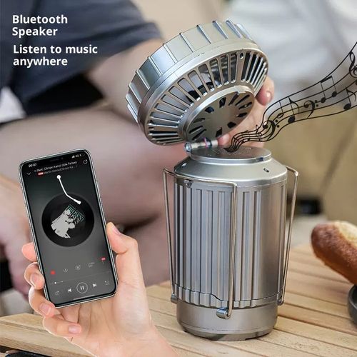 🏆Flash Sale⚡ 50K+ SOLD! Almost Gone-💥🔥5-In-1 Portable LED Camping Lantern With Fan