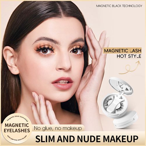 🙋‍♀️Magnetic glue-free false eyelashes