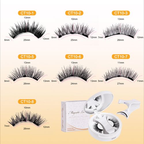 🙋‍♀️Magnetic glue-free false eyelashes