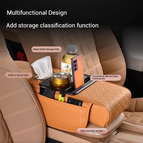 🔥LAST DAY PROMOTION - 50% OFF🔥Integrated Pressurized Multifunctional Car Armrest Heightening Pad