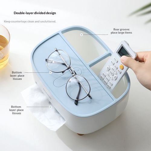 Premium Luxury Tissue Box Multifunctional Creative Tissue Holder