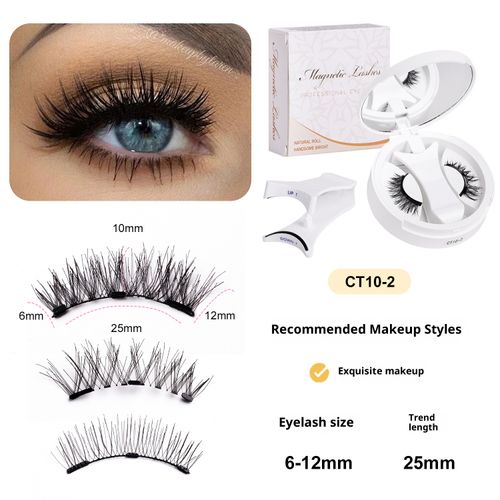 🙋‍♀️Magnetic glue-free false eyelashes