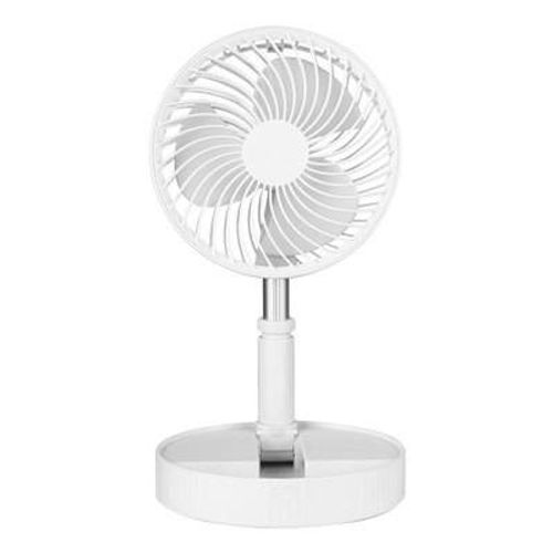 USB Portable Folding Fans Rechargeable 7200mah Desktop Adjustable Height Floor Fan