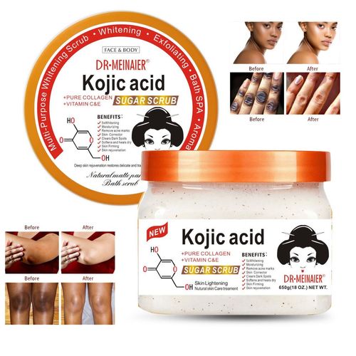 Whitening Exfoliating Chicken Skin Bath Salt Scrub Set