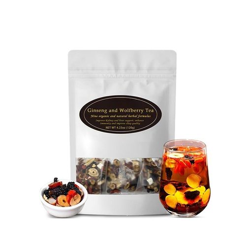 2-Pieces Kidney Tea Ginseng and Wolfberry Tea