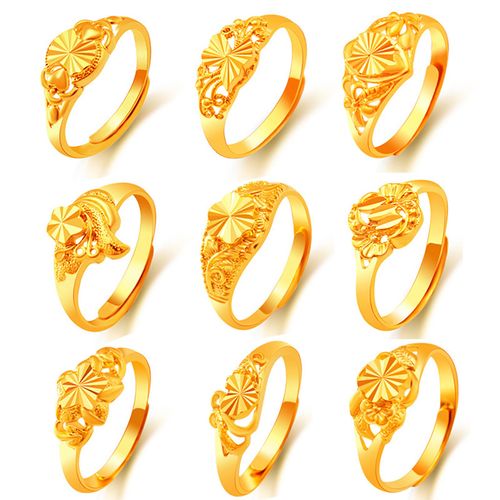 Long-Lasting Non-Fading Gold Filled Women's Ring