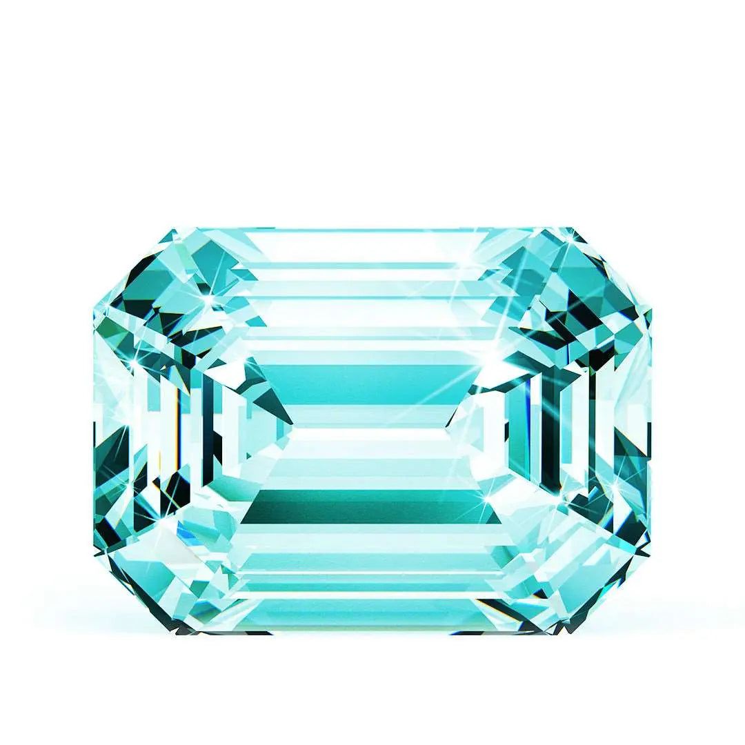 0.45 Ct. Blue Emerald Lab-Grown CVD Diamond