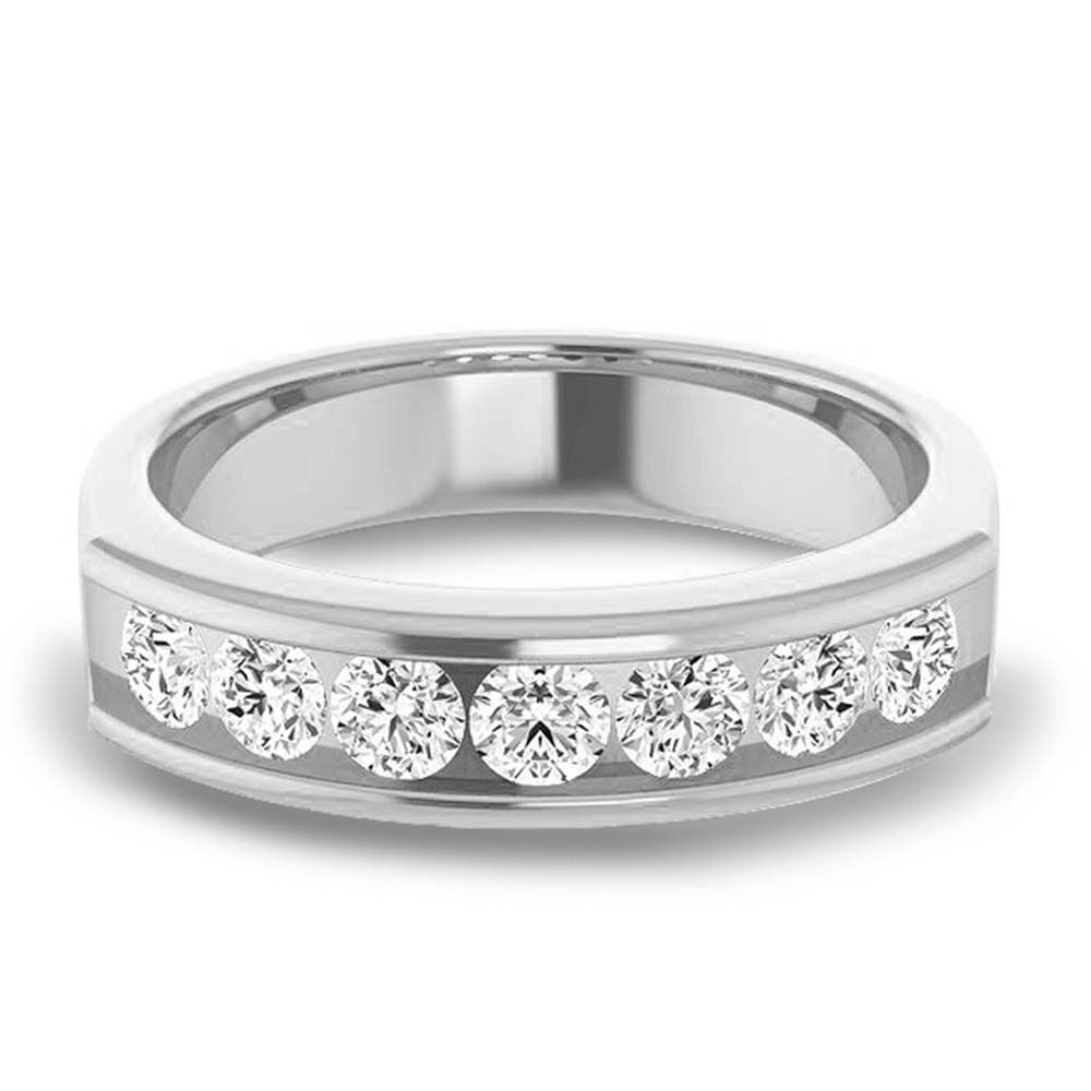 1.20 ctw Round Diamond Men's Ring  Build Your Own Engagement Ring