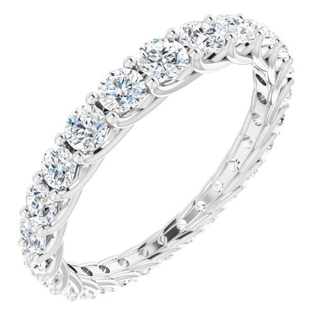 1.25 ct. Graduated Diamond Trellis Eternity Band  Design Your Own Engagement Ring