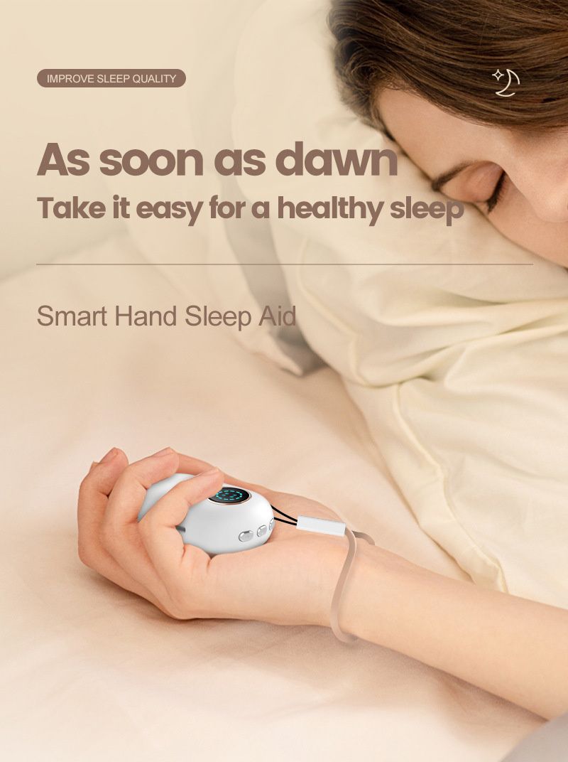 CES Handheld Microcurrent Insomnia Aiding Device for Stress Reduction, Anxiety Relief, Hypnotherapy and Relaxation