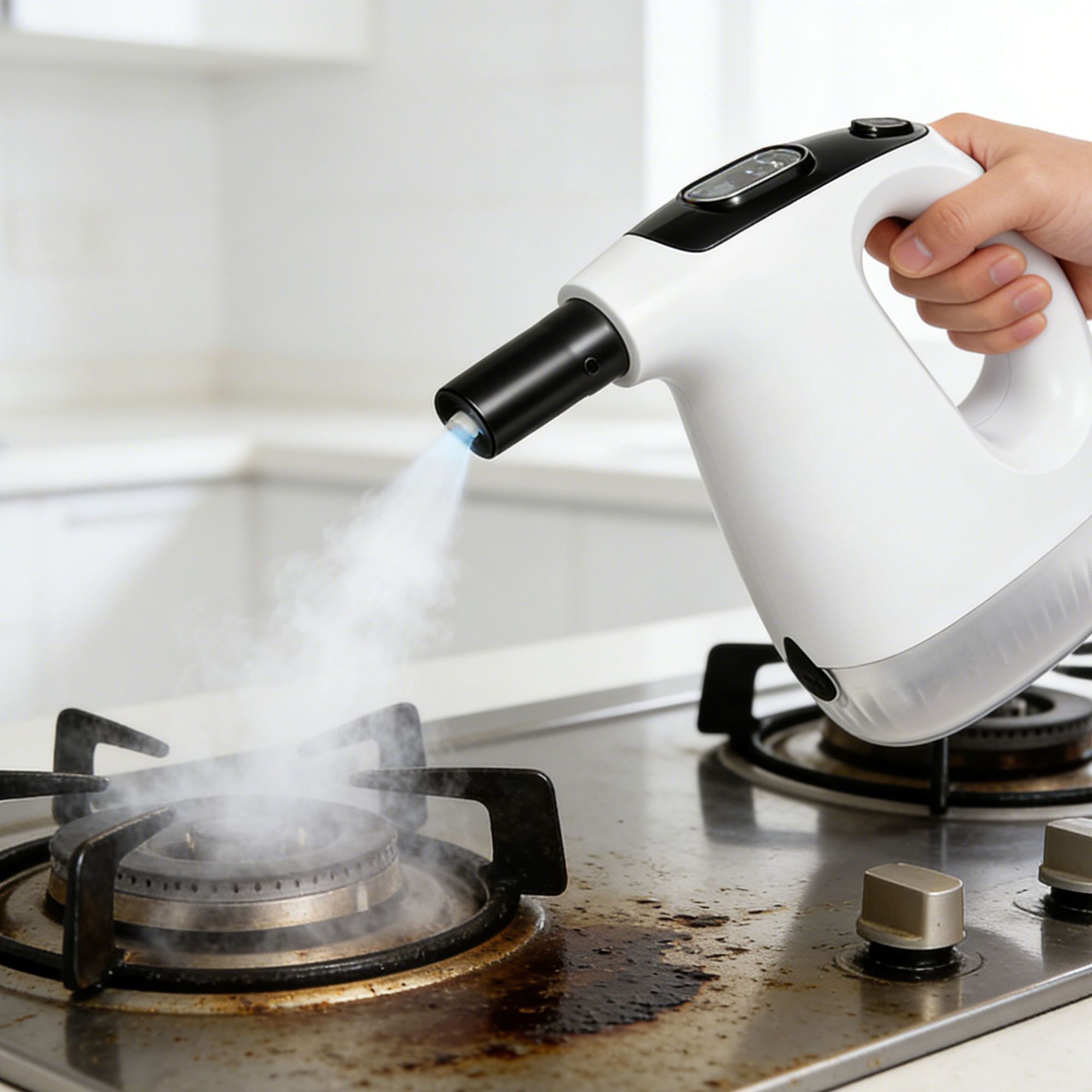 Electric Instant Heating Touchscreen Steam Cleaner for Household & Hotel Use