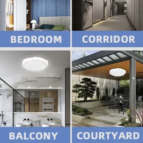 200W LED Solar Ceiling Lamp with High Lumen Brightness Long Life Indoor Rechargeable Remote Control for Living Highlight