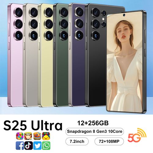 SONA S25 ultra with 8000mAh 12G+256G 2 sales free shipping+cash on delivery