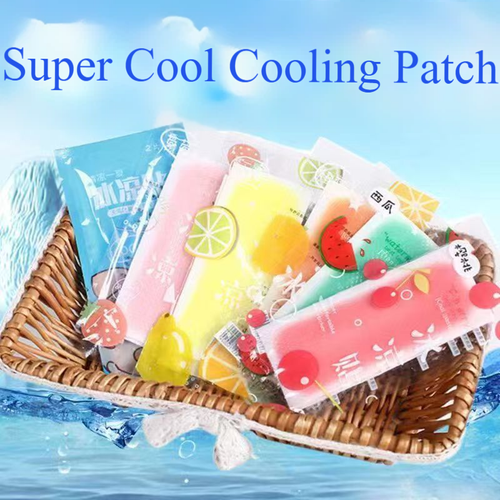 Cooling Patches Icy Patches Refreshingly Cool Physical Heat Reduction Summer Military Training Student Revitalisation Cooling Heat Dissipation Ice Pads