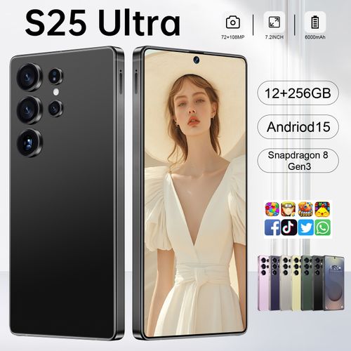 SONA S25 ultra with 8000mAh 12G+256G 2 sales free shipping+cash on delivery