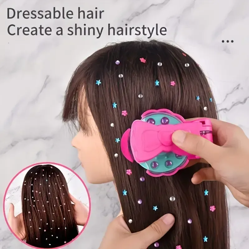 Acessórios para cabelo de brinquedo para máquina de perfuração