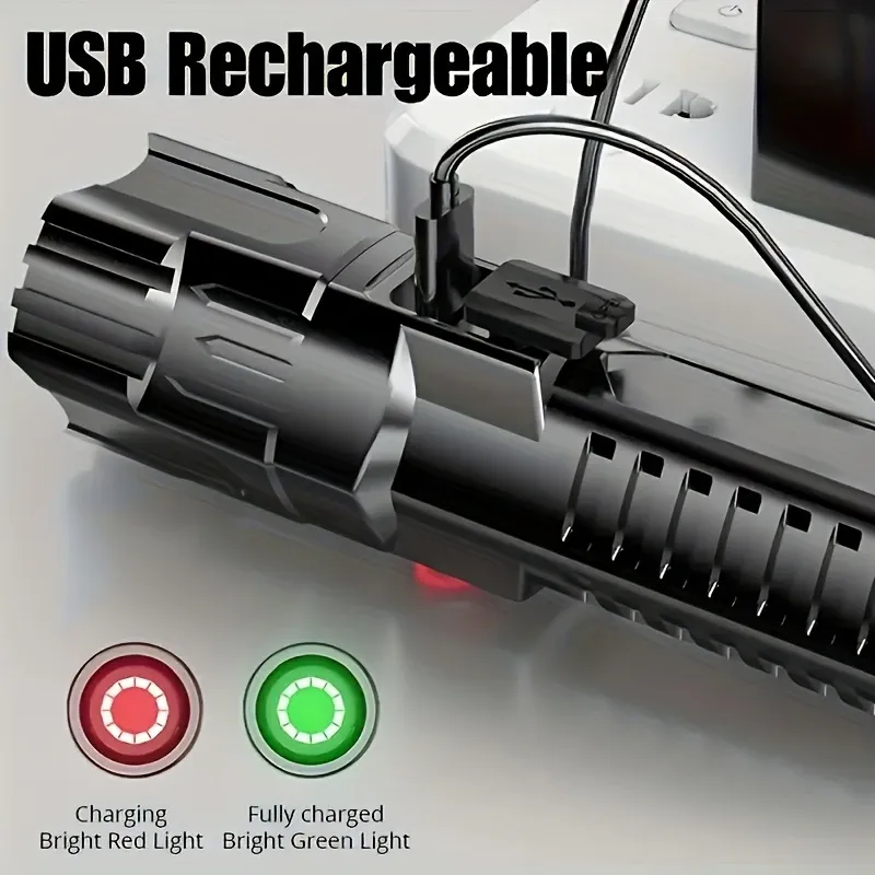 Lanterna recarregável USB