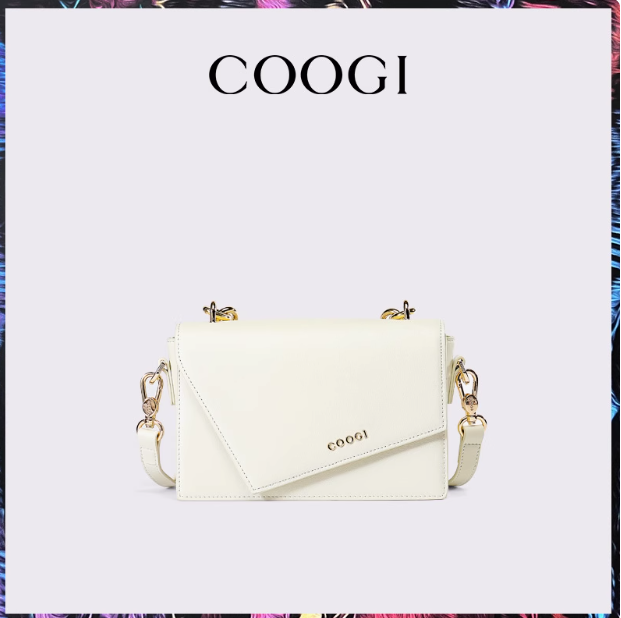 COOGI520情人節包包女式2025新款小方包時尚單肩包高級感斜挎包女