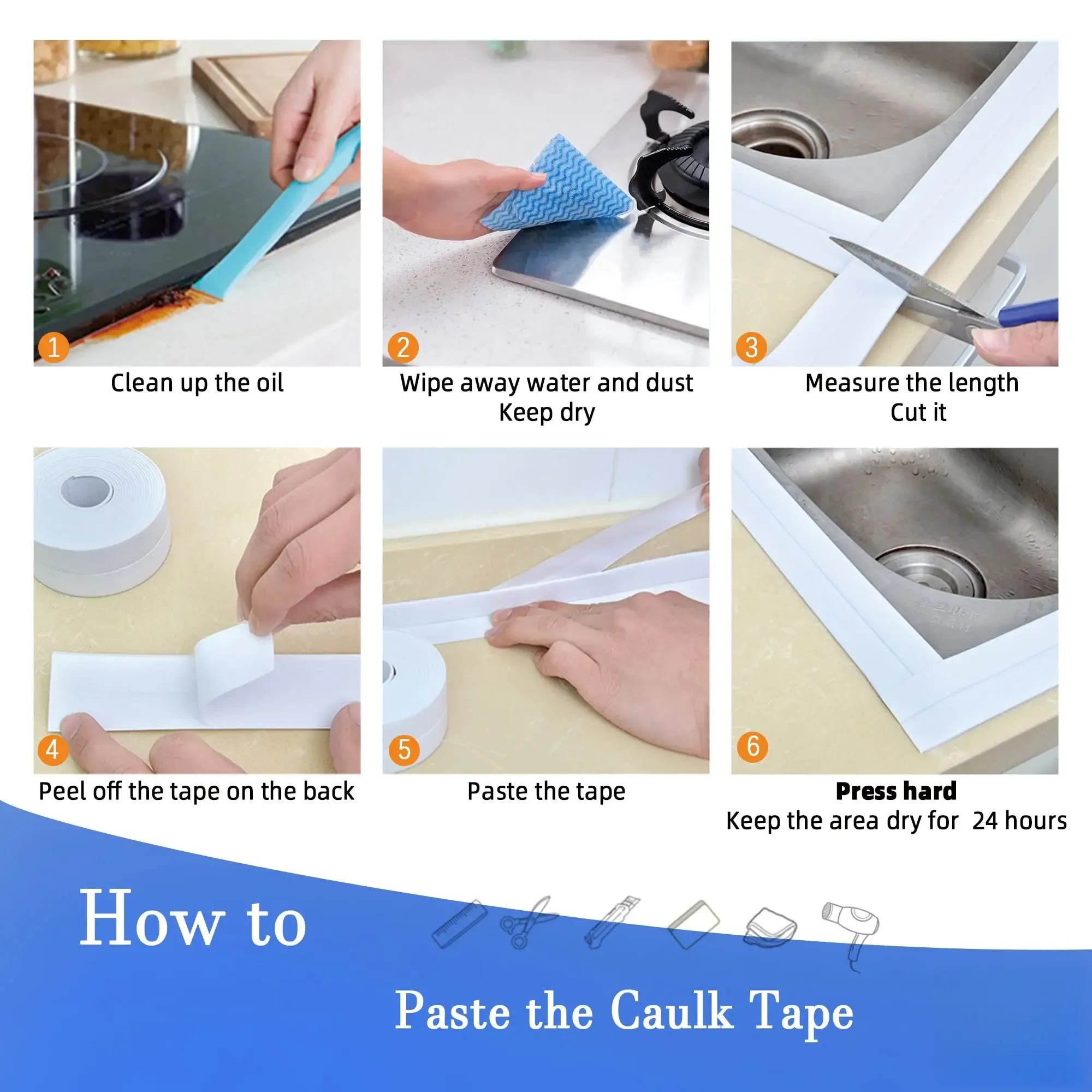 🏠 Give Your Kitchen & Bathroom a Leak-Proof Makeover in Minutes! 🛁