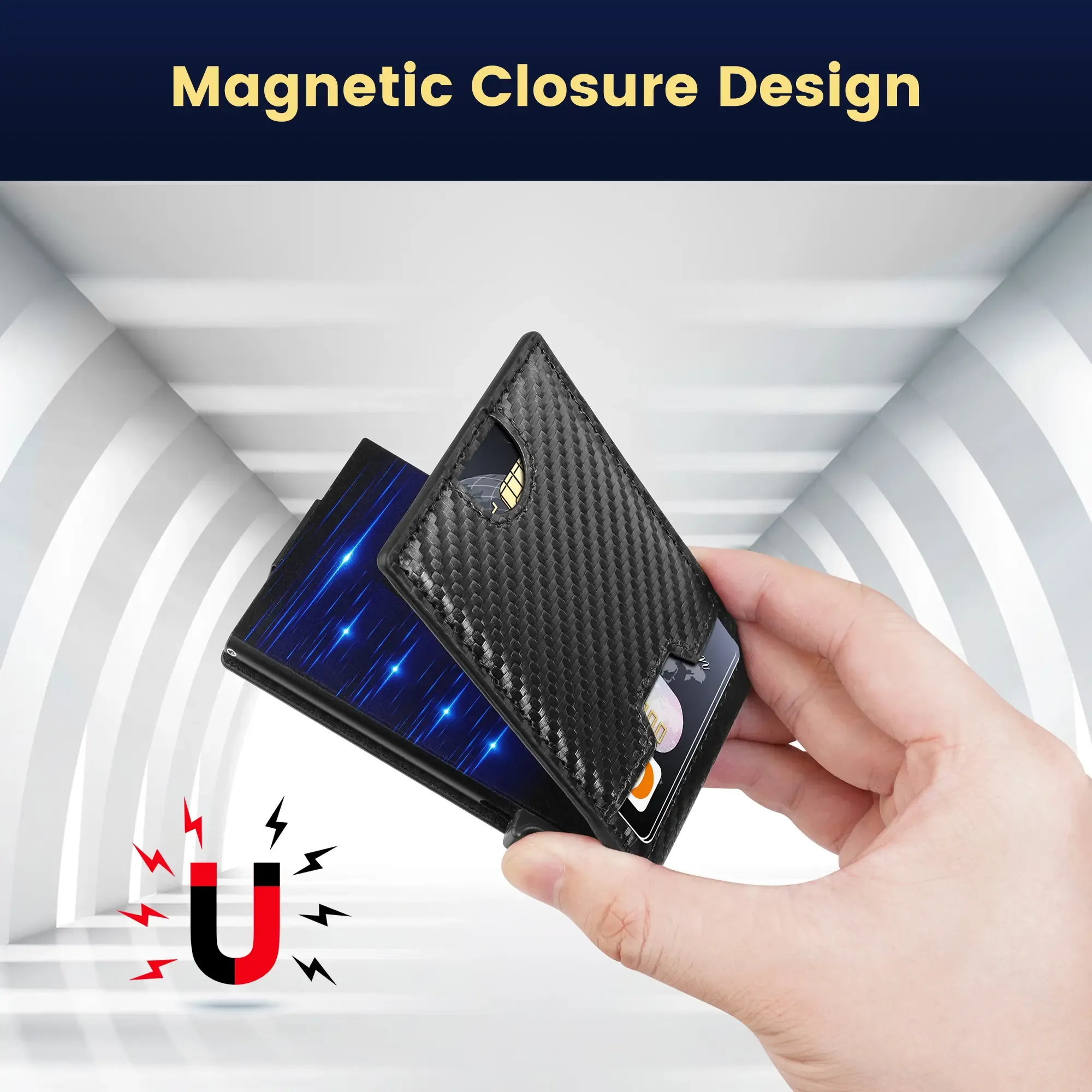 Slim, Secure, and Stylish – The Only Wallet You'll Ever Need!