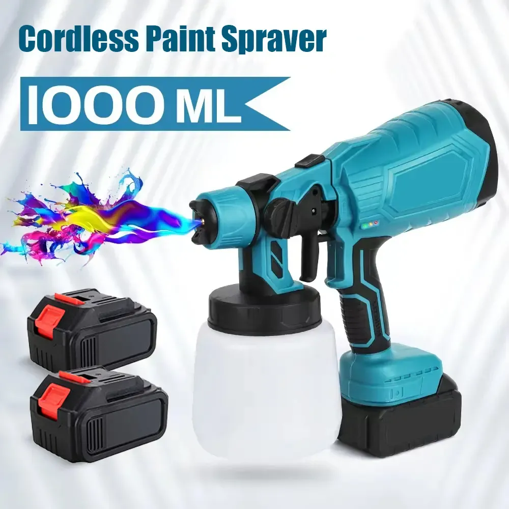 Spray Like a Pro – No Cords, No Compressor, No Limits!