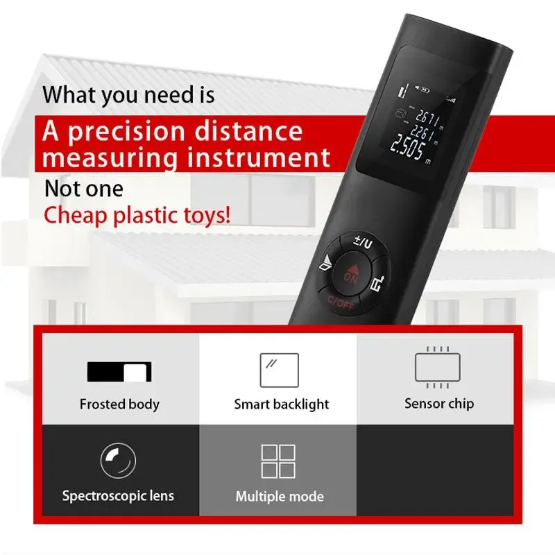 Measure in Seconds, Not Minutes – Laser Precision at Your Fingertips!