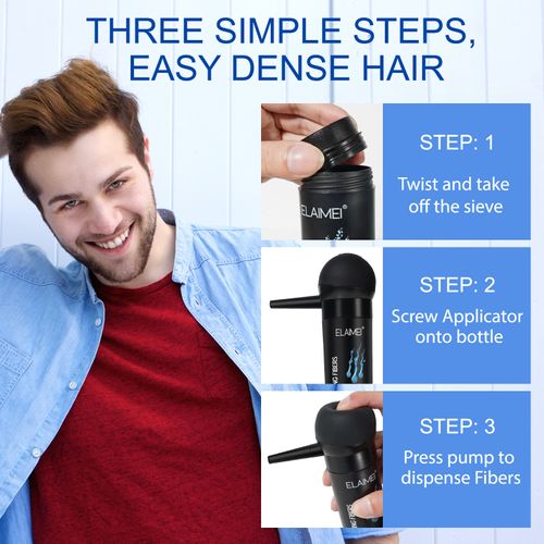 Thicker Hair in 15 Seconds – No Surgery, No Waiting!
