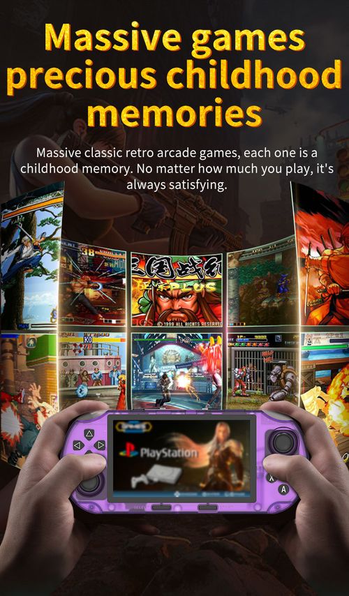 4.5HD Screen + Dual Joysticks – Retro Gaming Redefined