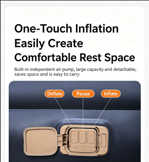 Cloud-Like Comfort Anywhere – Inflates Itself in Minutes!